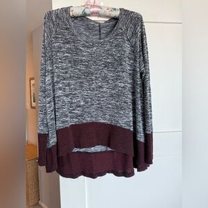 Free People swing shirt Small